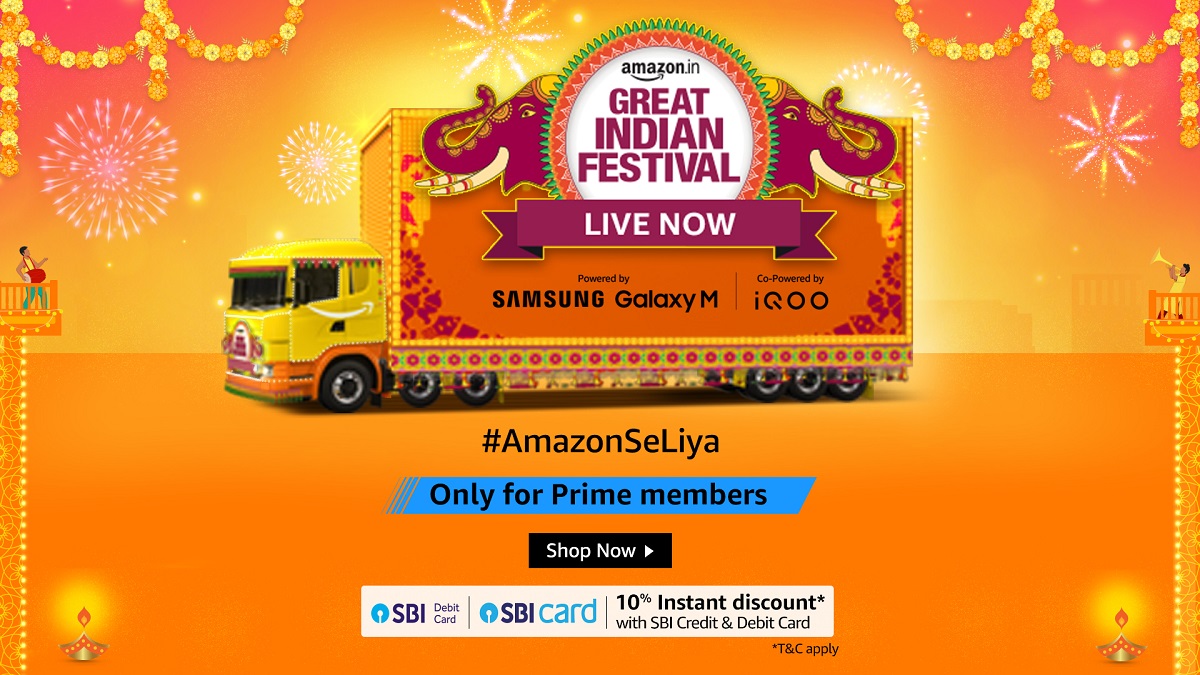 Amazon Great Indian Sale Begins For Prime Members At Midnight 12 AM IST